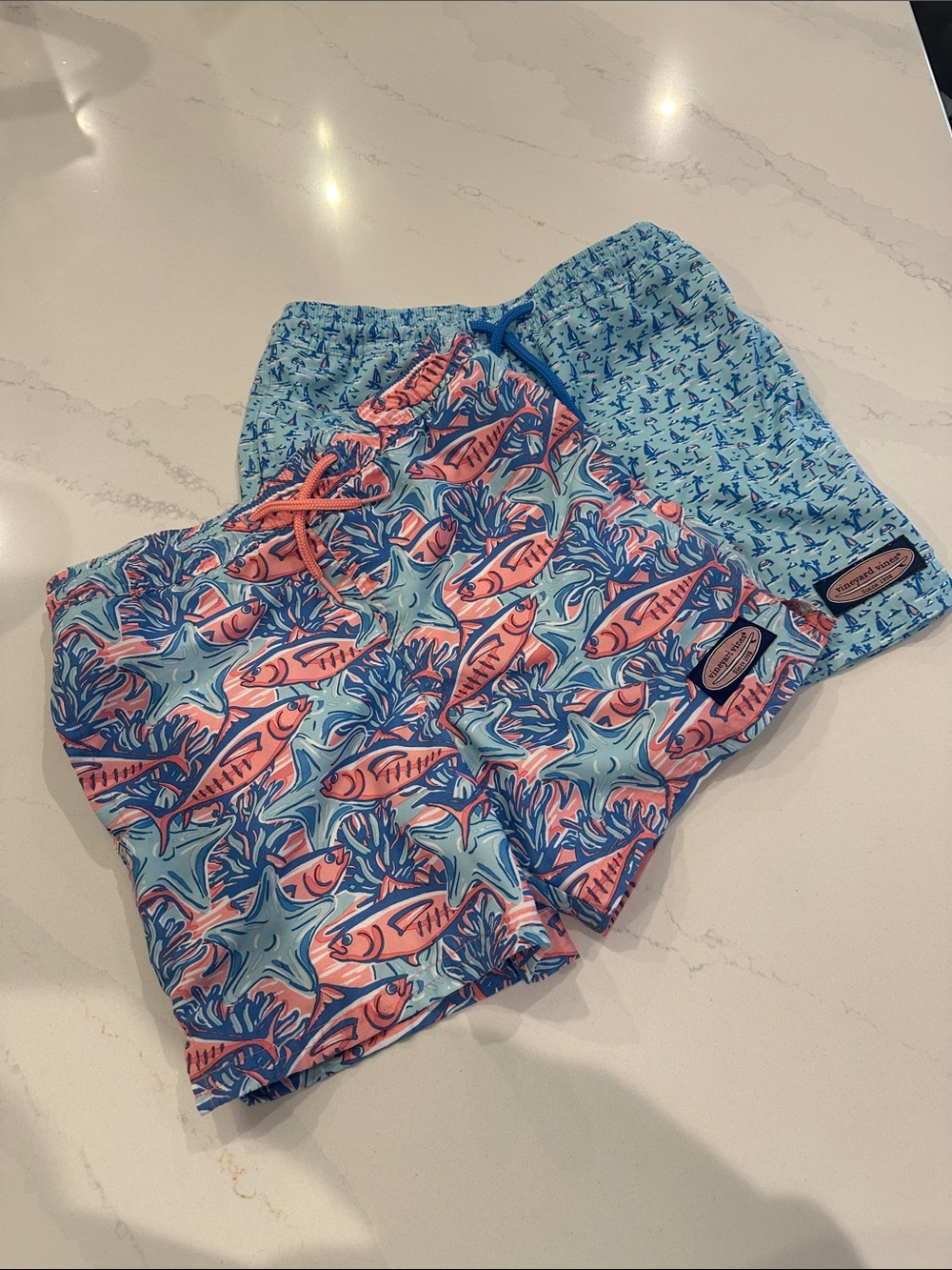 Vineyard Vines boys size 8 bundle of 2 swim trunks